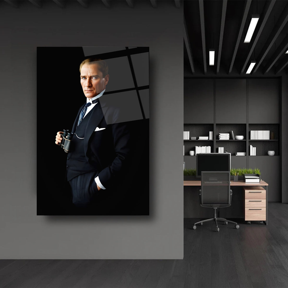 Atatürk Cam Tablo