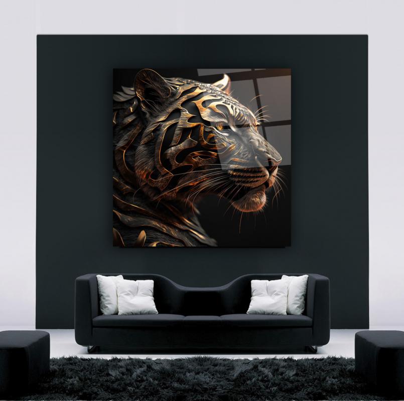 aslan-kare-cam-tablo