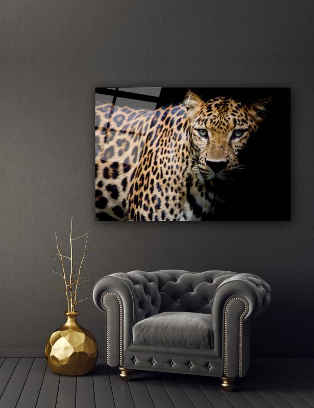 leopar-yatay-cam-tablo